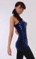 Preview: Pailletten Top blau