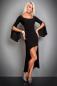Preview: Extravagantes-Kleid in schwarz
