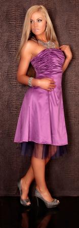 Petticoat Kleid lila