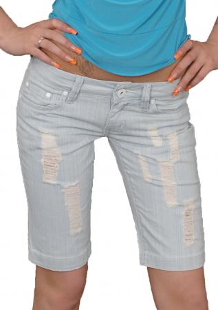 Jeans-Shorts hellblau