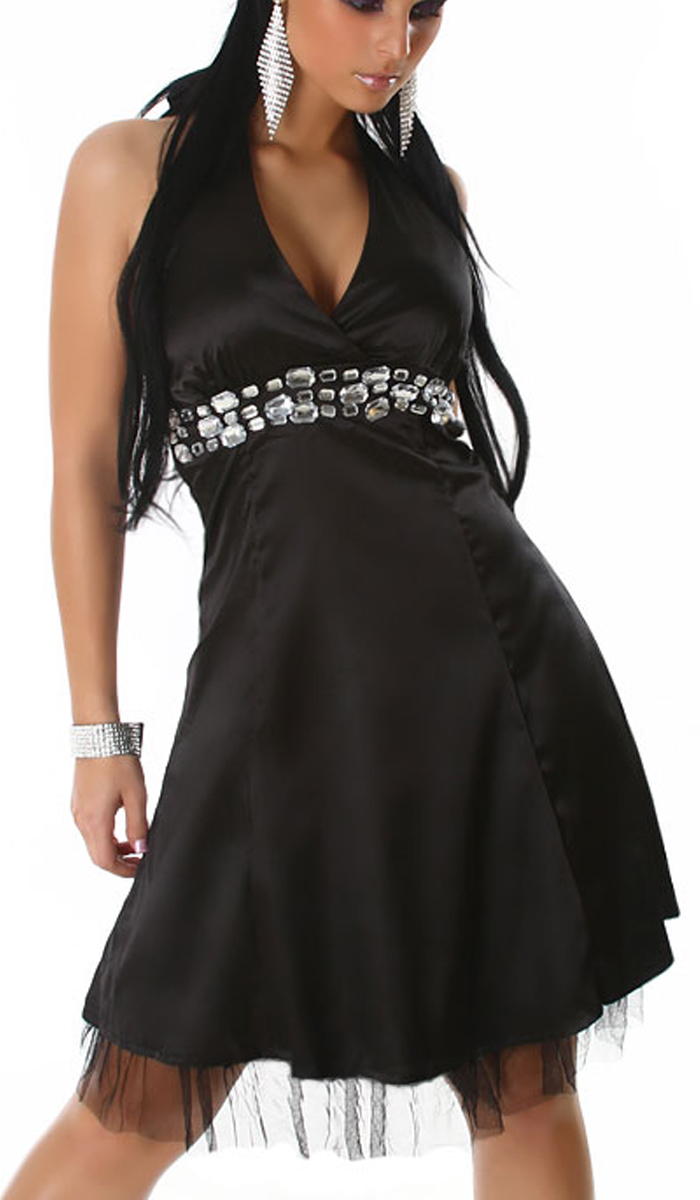 annawear - Petticoat Kleid schwarz